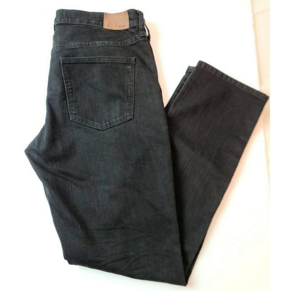 Madewell Women's Size 30 Black Slim Boy jean Denim